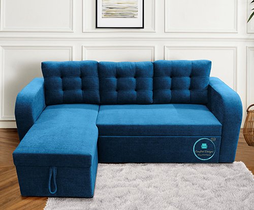 Melody 3 Seater L Shape Sofa Cumbed