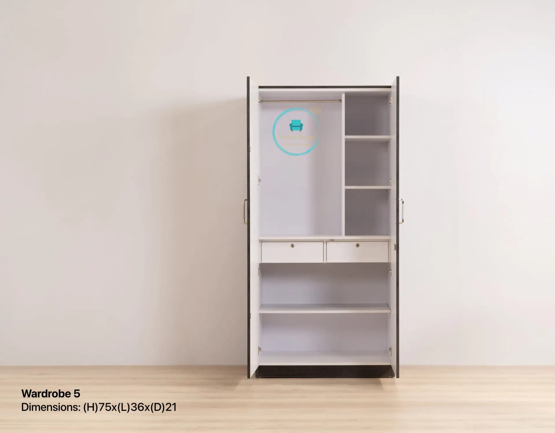 Skyrise Wardrobe Two Door