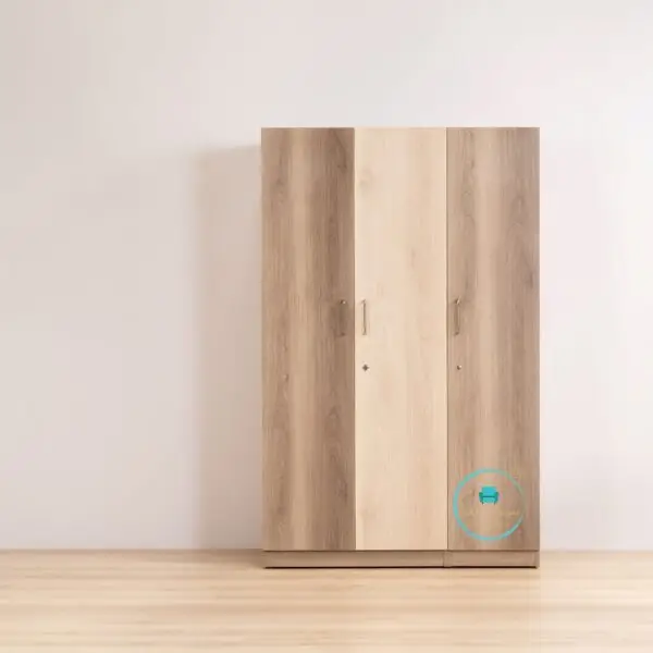 Wicker Wardrobe- Three Door