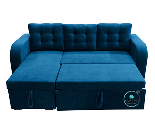 Melody 3 Seater L Shape Sofa Cumbed - Image 3