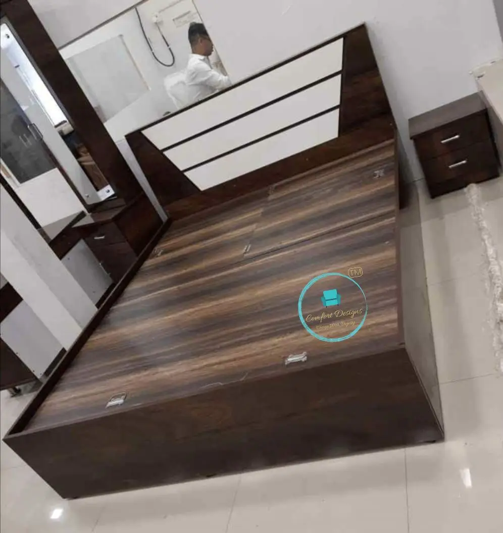 Victorian Bed Engineered Wood