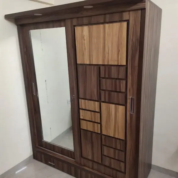 Moderate Wardrobe Sliding Door With Glass