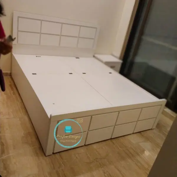 Woven Bed Engineered Wood