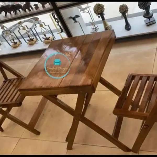 Rustic Dinning Table 2 Seater - 08