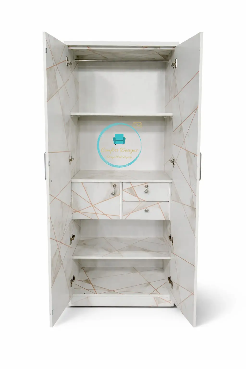 Modern Wardrobe- Two Door