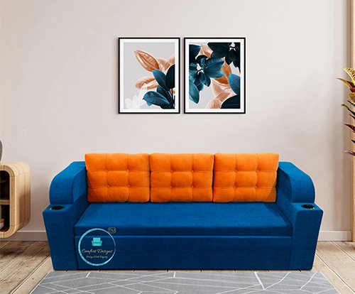 Maple 3 Seater Sofa Cumbed With Storage