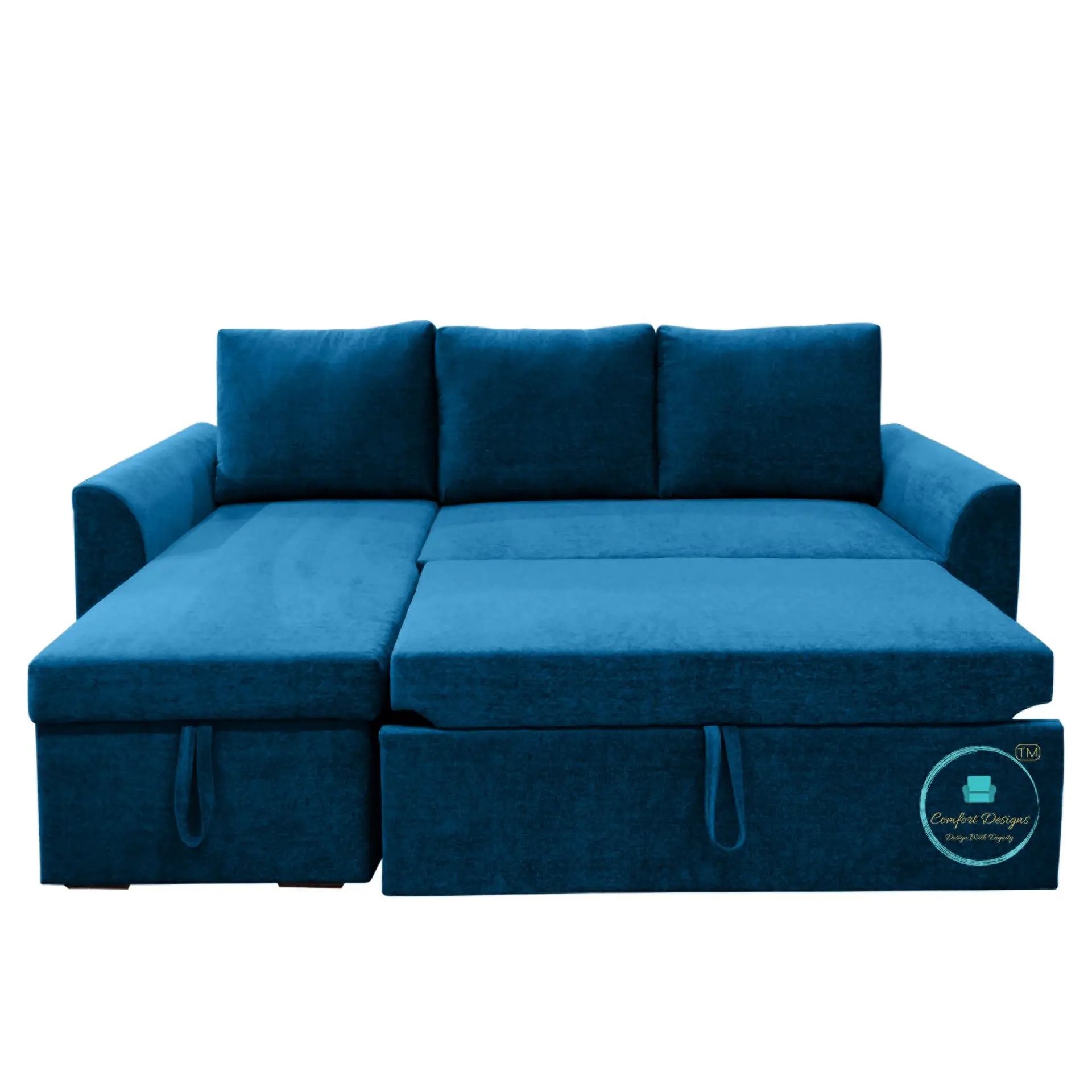 Creta 3 Seater L Shape Sofa Cumbed