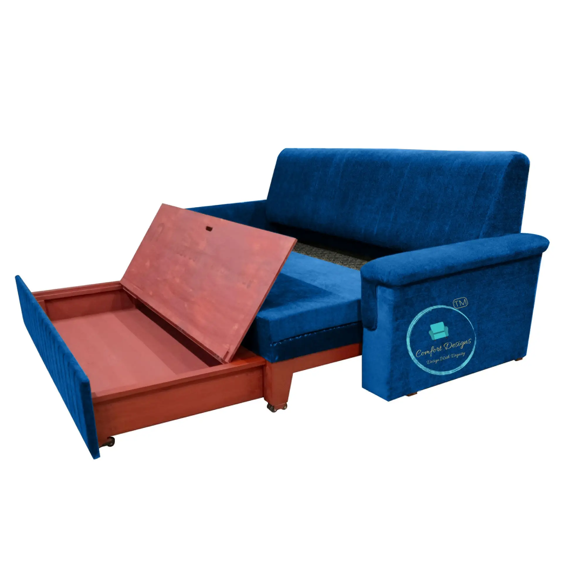 Aura 3 Seater Sofa Cumbed With Storage - Image 3