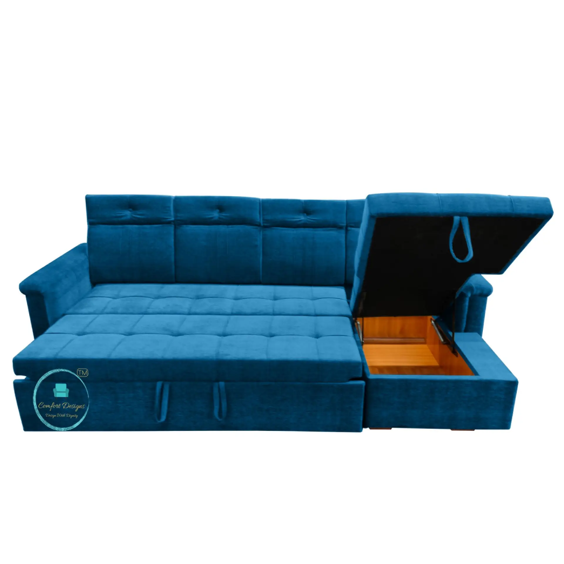 Eagle 4 Seater L Sape Sofa Cumbed - Image 3