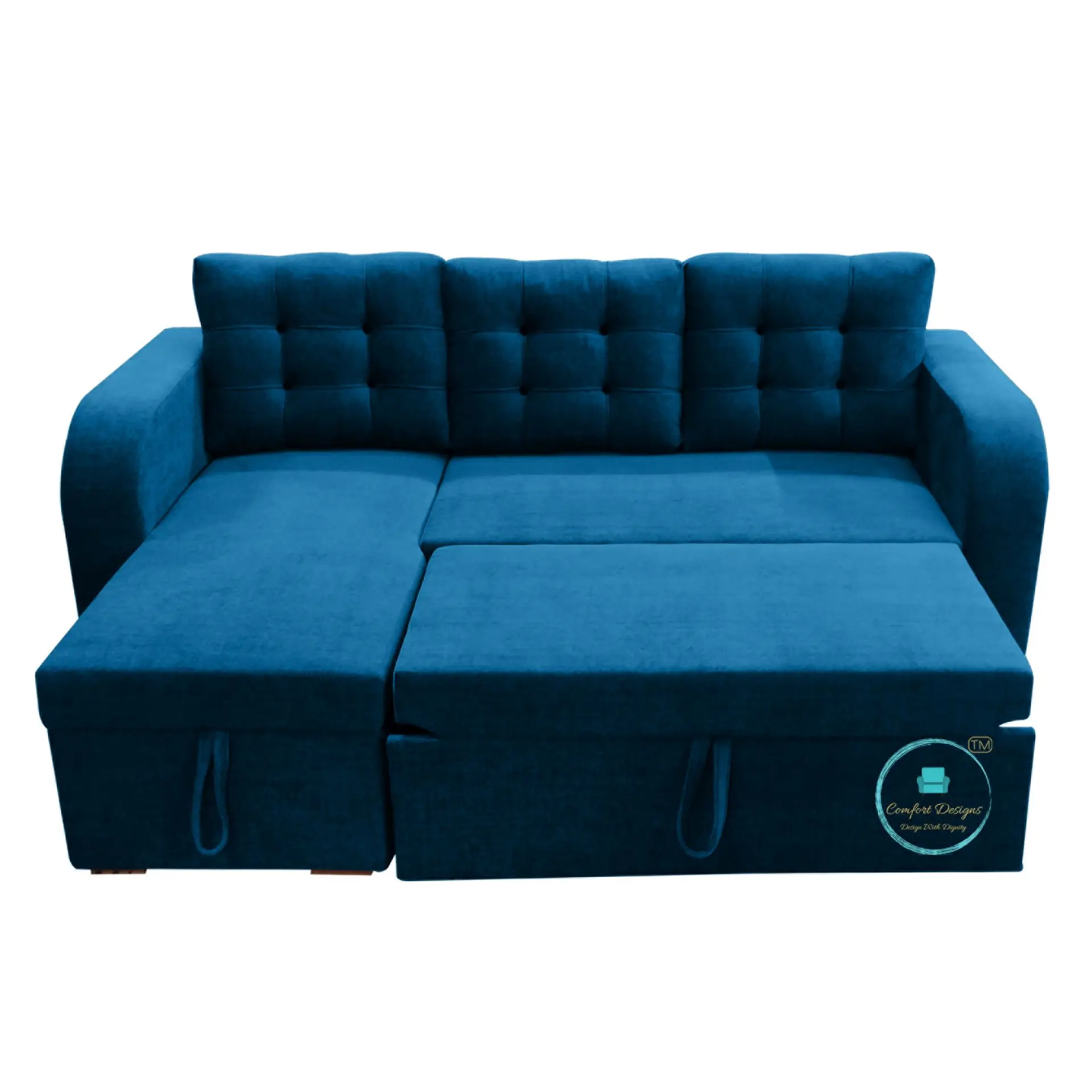 Melody 3 Seater L Shape Sofa Cumbed