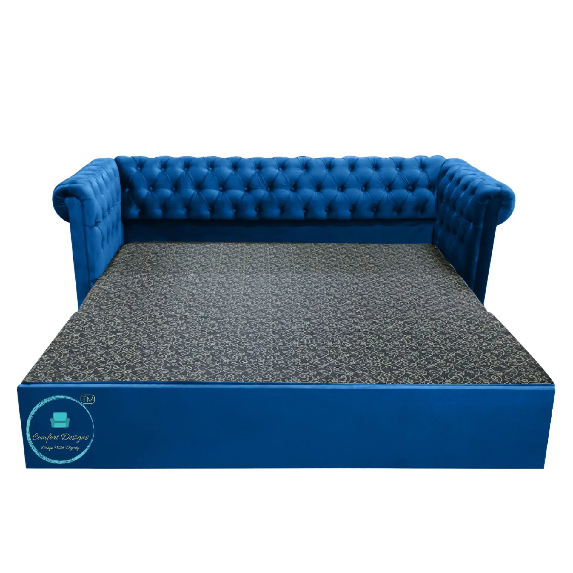 Artico 3 Seater Sofa Cumbed Chesterfield With Storage