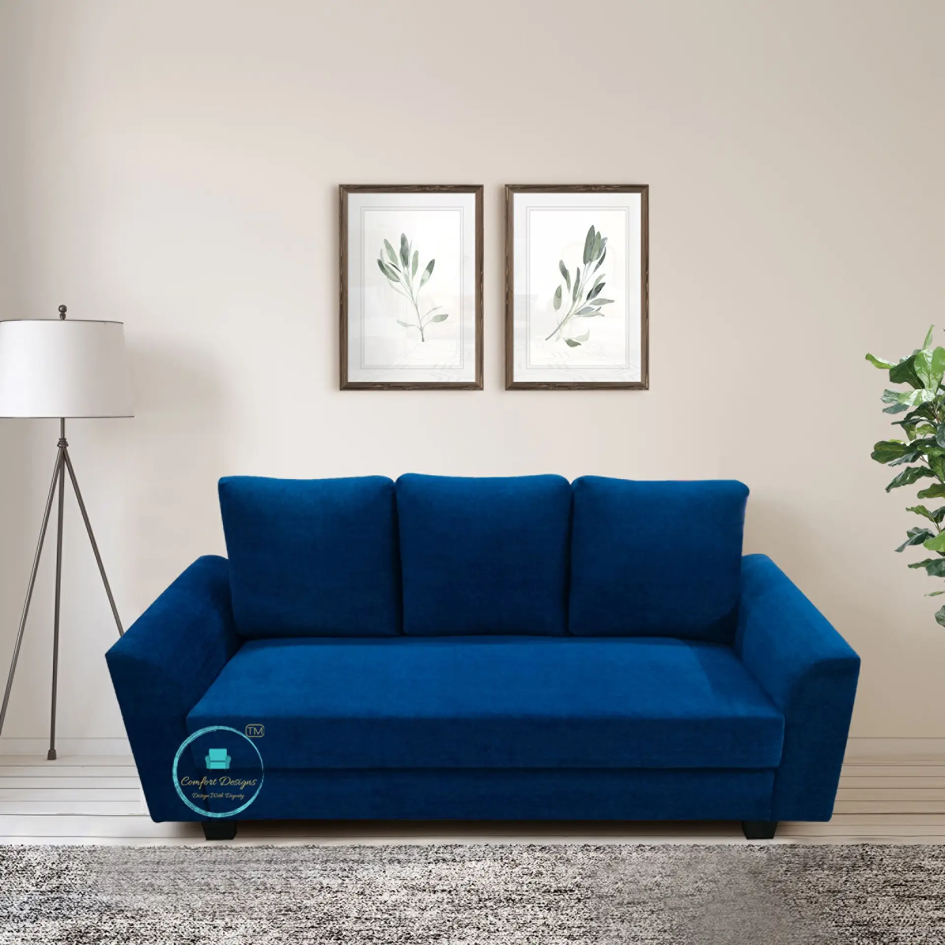 Orlando-01 3 Seater Sofa