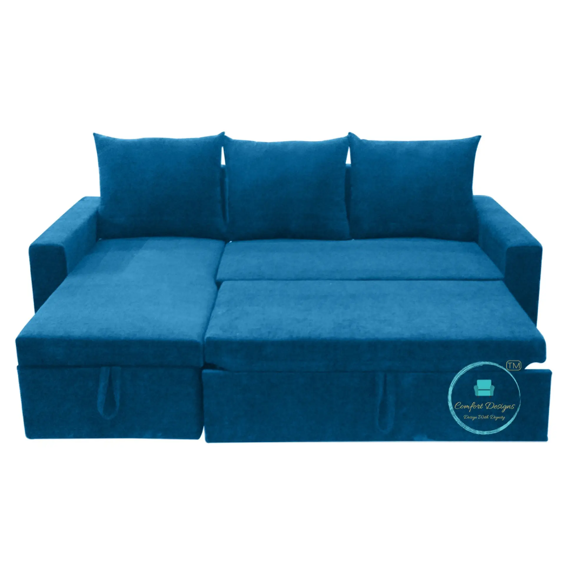 Jazz-01 3 Seater L Shape Sofa Cumbed - Image 2