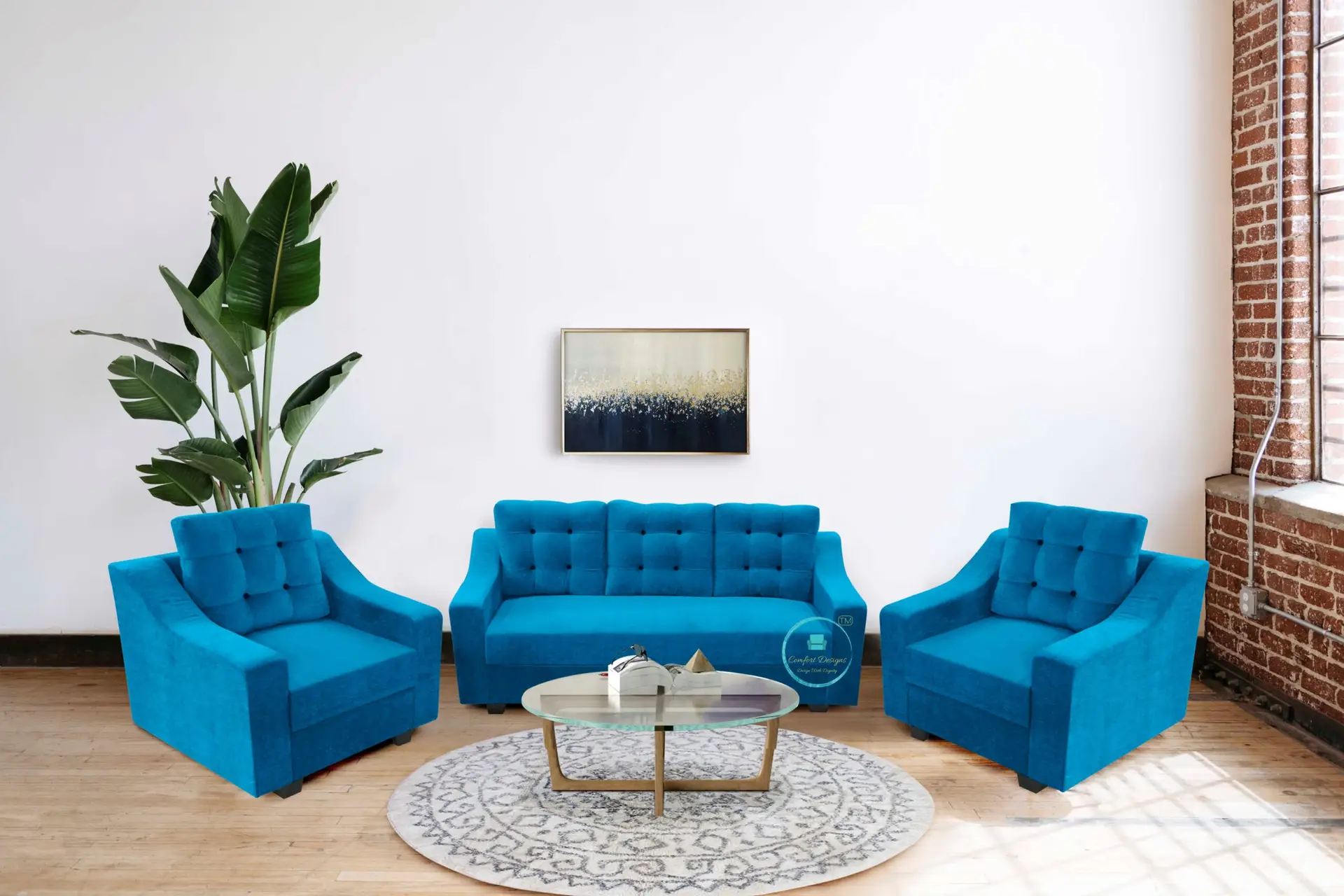 Oliver 3+1+1 Sofa